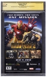 ''Avengers Prime'' Cast-Signed Comic #1, Graded 9.8 -- Signed by 8 Cast Members Plus Creator Stan Lee