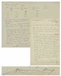 Heike Kamerlingh Onnes Autograph Letter Signed From 1913, the Year He Won the Nobel Prize for His Work on Superconductivity, the Topic of This Letter