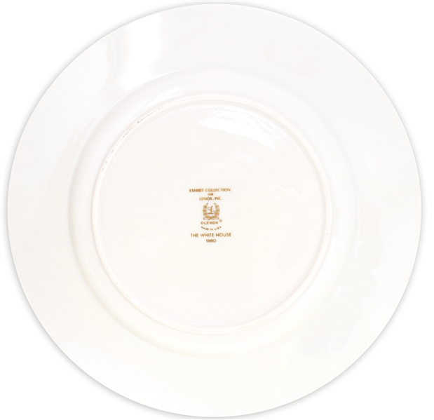Jimmy Carter White House China Service Plate Made for State Dinners