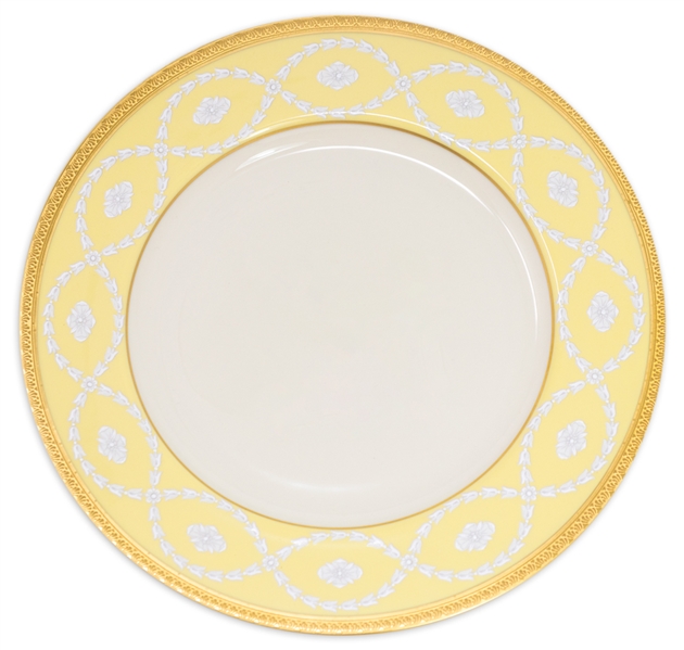 Bill Clinton White House China Dinner Fish Plate to Honor the 200th Anniversary of the White House