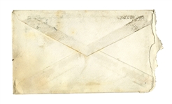 George Custer Envelope Made Out in His Hand to his Wife -- ''Mrs. Genl Custer''