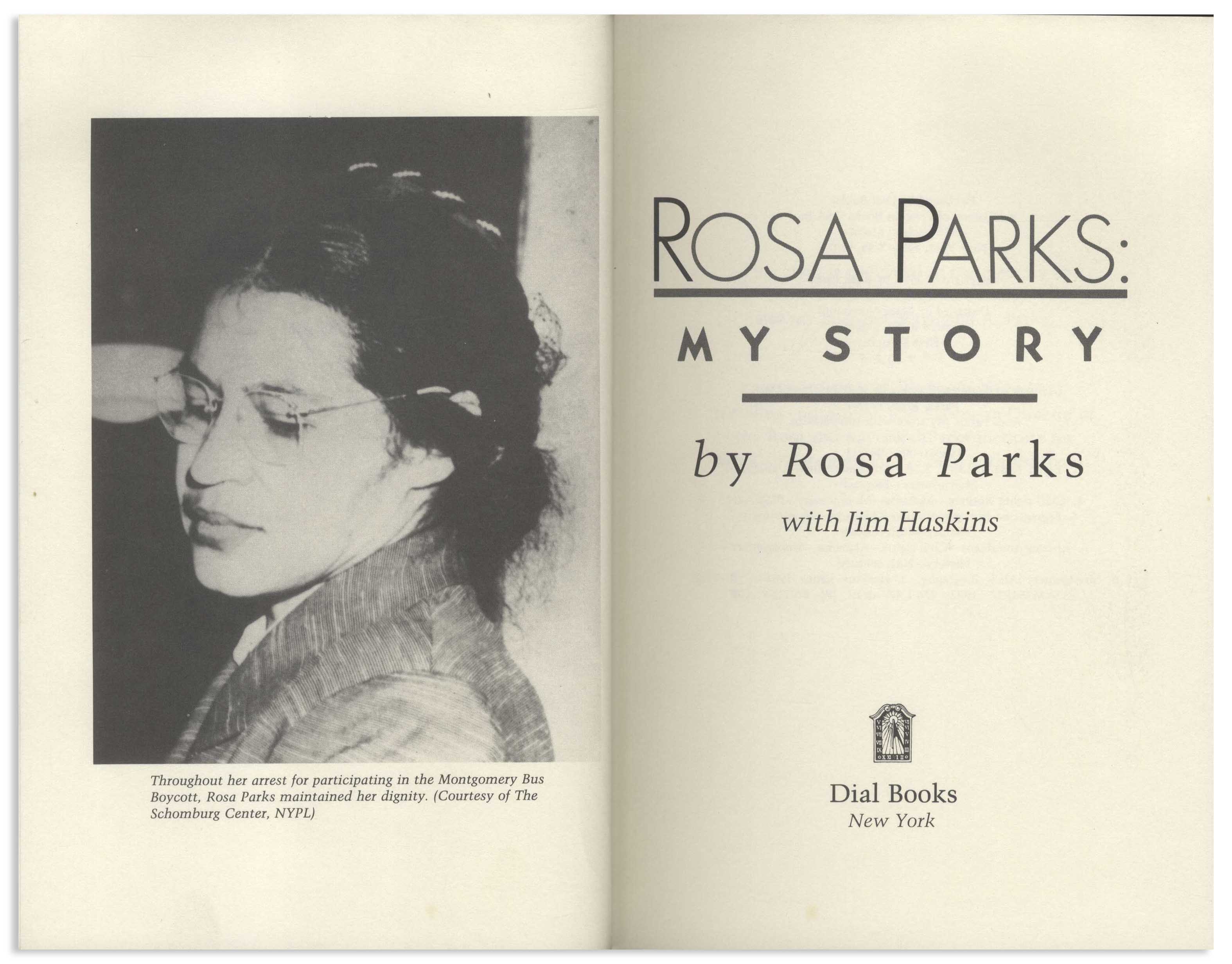 rosa parks my story