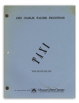 Taxi Script From 1979 for Episode Louie and the Nice Girl -- The First Episode of Season 2, Introducing Real-Life Couple Danny DeVito and Rhea Perlman as Love Interests