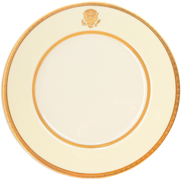 President Woodrow Wilson Official White House China Dinner Plate -- Fine Condition