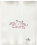 Original 8'' x 10'' Photograph of Marilyn Monroe Taken by Andre de Dienes in 1949 -- The Famed Tobey Beach Photo Session
