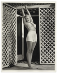 Original 8 x 10 Photograph of Marilyn Monroe Taken by Andre de Dienes in 1953 -- Marilyn was the happiest woman in the world During This Shoot, According to de Dienes