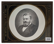 Ulysses S. Grant Magic Lantern Slide, Taken by Mathew Brady