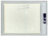 Original 10'' x 8'' Photo of Jackie Kennedy in the Famous Pink Chanel Suit, Taken by Cecil W. Stoughton the Morning of the Assassination -- Encapsulated & Authenticated by PSA as Type I Photograph