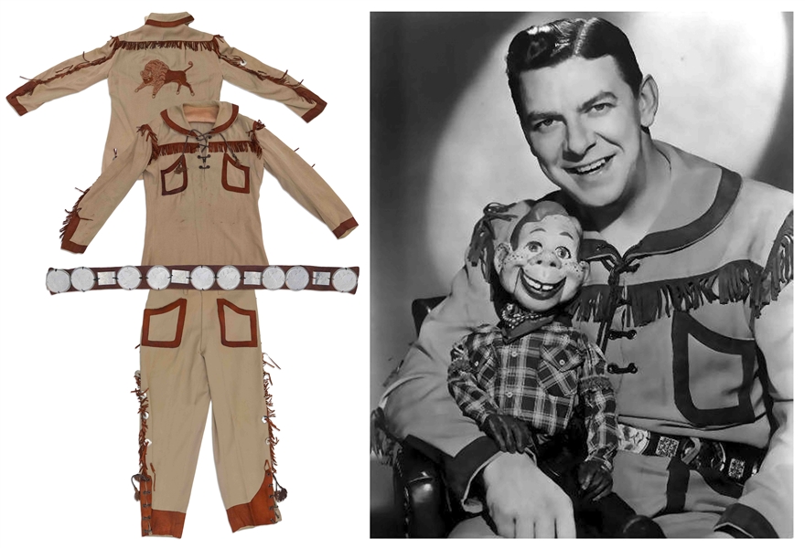 Buffalo Bob Smith Screen-Worn Howdy Doody Costume -- Also Worn for Cover of TV Guide in 1954