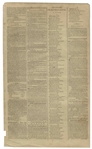 1788 Issue of ''The Pennsylvania Packet'' With Reporting on Virginia Debating Whether to Join the United States