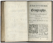 A New Systeme of Geography First Edition From 1685 by John Seller, the Hydrographer to the King -- Very Rare as a First Edition With Few Copies Still Extant