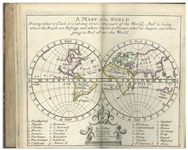 ''A New Systeme of Geography'' First Edition From 1685 by John Seller, the Hydrographer to the King -- Very Rare as a First Edition With Few Copies Still Extant
