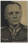 Erwin Rommel Signed Photo -- With University Archives COA