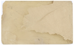 George Custer Handwritten Signed Envelope Addressed to his Wife, ''Mrs Genl Custer''