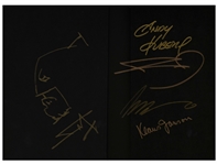 Frank Miller Hand-Drawn & Signed Batman Sketch -- Within Book Three of The Dark Knight III: The Master Race