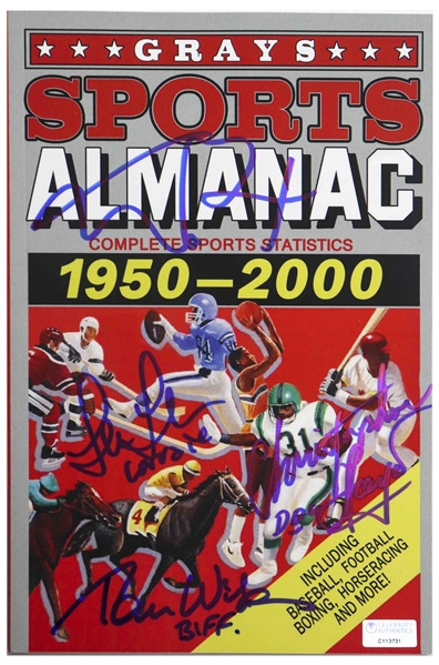 ''Back to the Future II'' Cast-Signed Sports Almanac