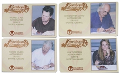 ''Back to the Future II'' Cast-Signed Sports Almanac