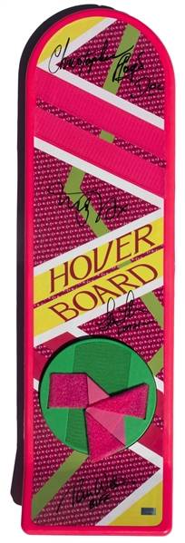 ''Back to the Future'' Cast-Signed Hoverboard