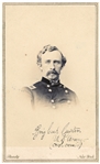 George Custer CDV With Mathew Brady Backstamp -- A Rare View of the Civil War General