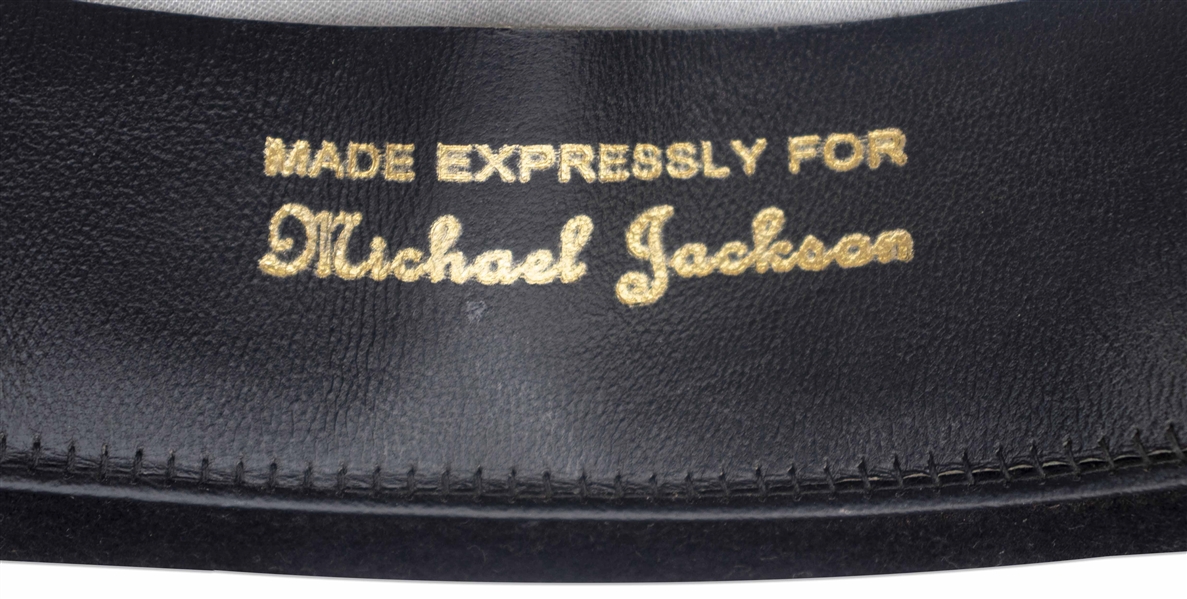 Michael Jackson's Famous Black Fedora -- Worn by Michael During the 1984 ''Victory'' Tour