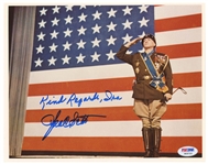 George C. Scott Signed 10'' x 8'' Photo From ''Patton'' -- With PSA/DNA COA