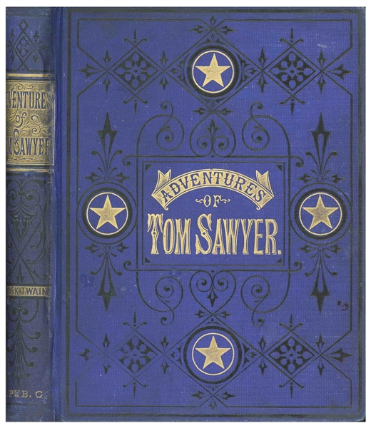 Scarce First Edition, First Printing of Mark Twain's ''Adventures of Tom Sawyer''
