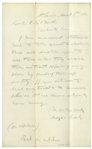 General Henry Halleck Autograph Letter Signed to General Don Buell in March 1862 Regarding Nashville -- ''...I have encouraged Steamers here to take goods to Nashville...without exposing any plan...''