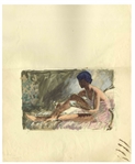 Edwin Georgi Original Artwork Measuring 13'' x 9'' -- Study for a 1951 ''Esquire'' Article
