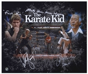 Fantastic Cast-Signed Photo of Karate Kid -- Measuring 20 x 16