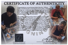 Fantastic Cast-Signed Photo of ''Karate Kid'' -- Measuring 20'' x 16''