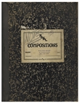 Sheldon Mayer Handwritten Journal From 1951-55, Bursting With Creative Thoughts and Story Ideas -- Lot Also Includes Dozens of Journal Pages Including His Feelings About Working for M.C. Gaines