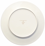 White House Dinner Plate From the Bill Clinton Administration -- For the ''White House Mess''