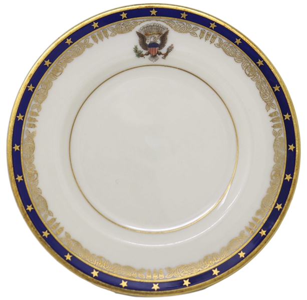 Franklin D. Roosevelt White House Bread Plate From the 1934 Order
