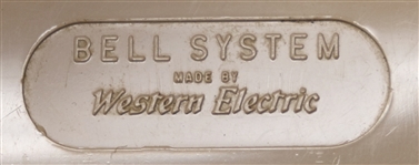 White House Used Telephone -- With White House Centrex Label on the Directory Plate