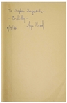 Ayn Rand Signed First Edition of ''Atlas Shrugged'' in Original Dust Jacket