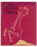 Bob Dylan Signed First Edition of ''Writings and Drawings by Bob Dylan''