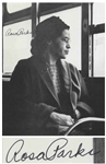 Rosa Parks Signed 8 x 10 Photo