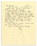 Dwight Eisenhower WWII Autograph Letter Signed -- ...I love you heaps - if youll just remember that, we wouldnt have any trouble understanding what we mean when our letters sound strange...