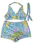 Swimsuit & Cap Belonging to Screen Legend Greta Garbo