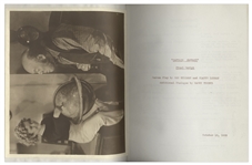 Shirley Temple Owned Leather Bound Script From 1936 Film ''Captain January''