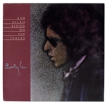 Bob Dylan Signed Album ''Blood on the Tracks'' -- With a COA From Dylan's Manger, Jeff Rosen