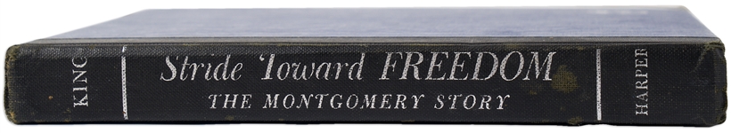 Martin Luther King Signed First Edition of ''Stride Toward Freedom'' Without Inscription