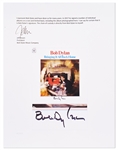 Bob Dylan Signed Album ''Bringing It All Back Home'' -- With a COA From Dylan's Manger, Jeff Rosen