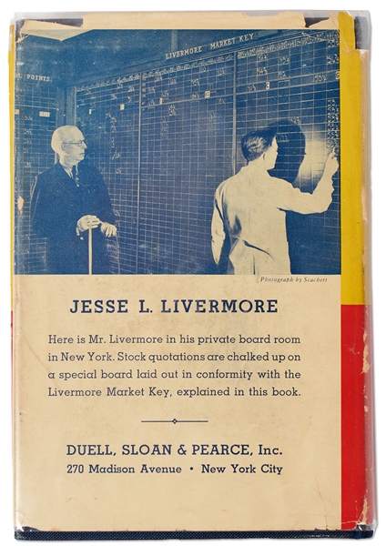 Scarce First Edition in Dust Jacket of How to Trade in Stocks by Jesse Livermore, the Original Day Trader Who Famously Shorted the Market in 1929