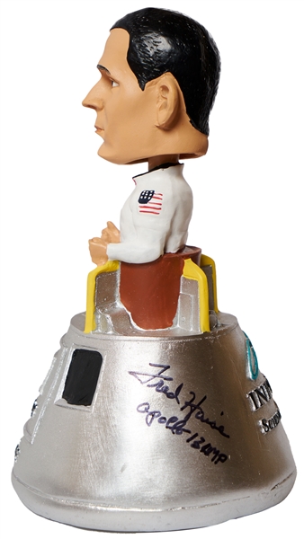Apollo 13 Astronaut Fred Haise Signed Bobblehead