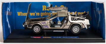 ''Back to the Future'' Cast Signed DeLorean
