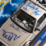 ''Back to the Future'' Cast Signed DeLorean