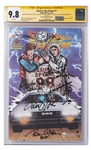 Back to the Future Cast-Signed Comic #1 -- Includes Signatures of Michael J. Fox, Christopher Lloyd, Lea Thompson, Thomas Wilson, Claudia Wells & James Tolkan