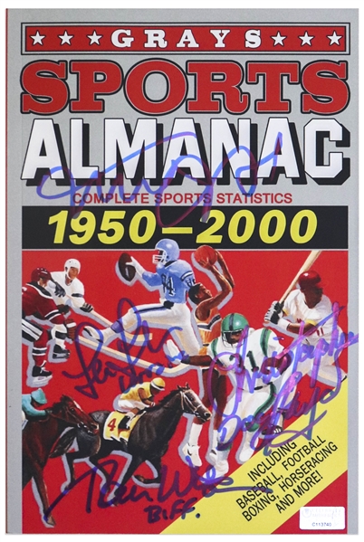 ''Back to the Future II'' Cast-Signed Sports Almanac
