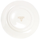 Bill Clinton White House China Dinner Fish Plate to Honor the 200th Anniversary of the White House